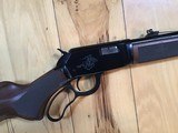 WINCHESTER 9422 TRIBUTE SPECIAL, LEGACY, 22 MAGNUM, 22" BARREL, HAS HORSE RIDER ON RECEIVER, NEW UNFIRED, 100% COND. IN THE BOX - 2 of 11