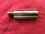 COLT PYTHON BARREL, 4" NICKEL, 2 PIN FRONT SITE, USED - 2 of 2