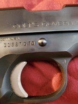 COLT GOVERNMENT 45 AUTO 5” BLUE, EXCELLENT COND. IN THE BOX - 4 of 7