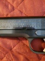 COLT GOVERNMENT 45 AUTO 5” BLUE, EXCELLENT COND. IN THE BOX - 2 of 7