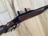 RUGER #1 TROPICAL, 416 REMINGTON CAL., WALNUT WOOD, APPEARS UNFIRED, COMES WITH ORIGINAL RUGER RINGS, 100% COND. - 5 of 7