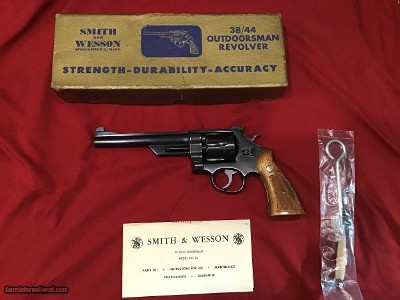 SMITH & WESSON OUTDOOSMAN 38/44, 6 1/2
