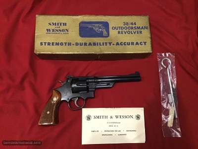 SMITH & WESSON OUTDOOSMAN 38/44, 6 1/2