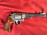 SMITH & WESSON 66-1, 357 MAGNUM, 6" BARREL, STAINLESS, NEW UNFIRED, UNTURNED, 100% COND. IN THE BOX - 3 of 7