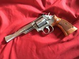 SMITH & WESSON 66-1, 357 MAGNUM, 6" BARREL, STAINLESS, NEW UNFIRED, UNTURNED, 100% COND. IN THE BOX - 2 of 7