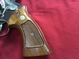 SMITH & WESSON 57 NO DASH, 41 MAGNUM, 8 3/8” NICKEL, NEW UNFIRED IN WOOD PRESENTATION CASE, WITH TOOLS & OWNERS MANUAL, ETC. - 4 of 6