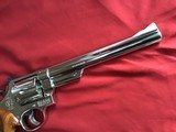 SMITH & WESSON 29-2, 44 MAGNUM, 8 3/8” NICKEL, COMES WITH TOOLS, OWNERS MANUAL, ETC. IN SMITH & WESSON PRESENTATION WOOD CASE - 6 of 9