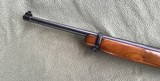 RUGER 44 MAGNUM AUTO, FACTORY PEEP SITE MODEL, NICEST WOOD I EVER SEEN ON A 44 AUTO RUGER, HAS LOTS OF FIGURE, GUN IS EXCELLENT COND. - 5 of 12