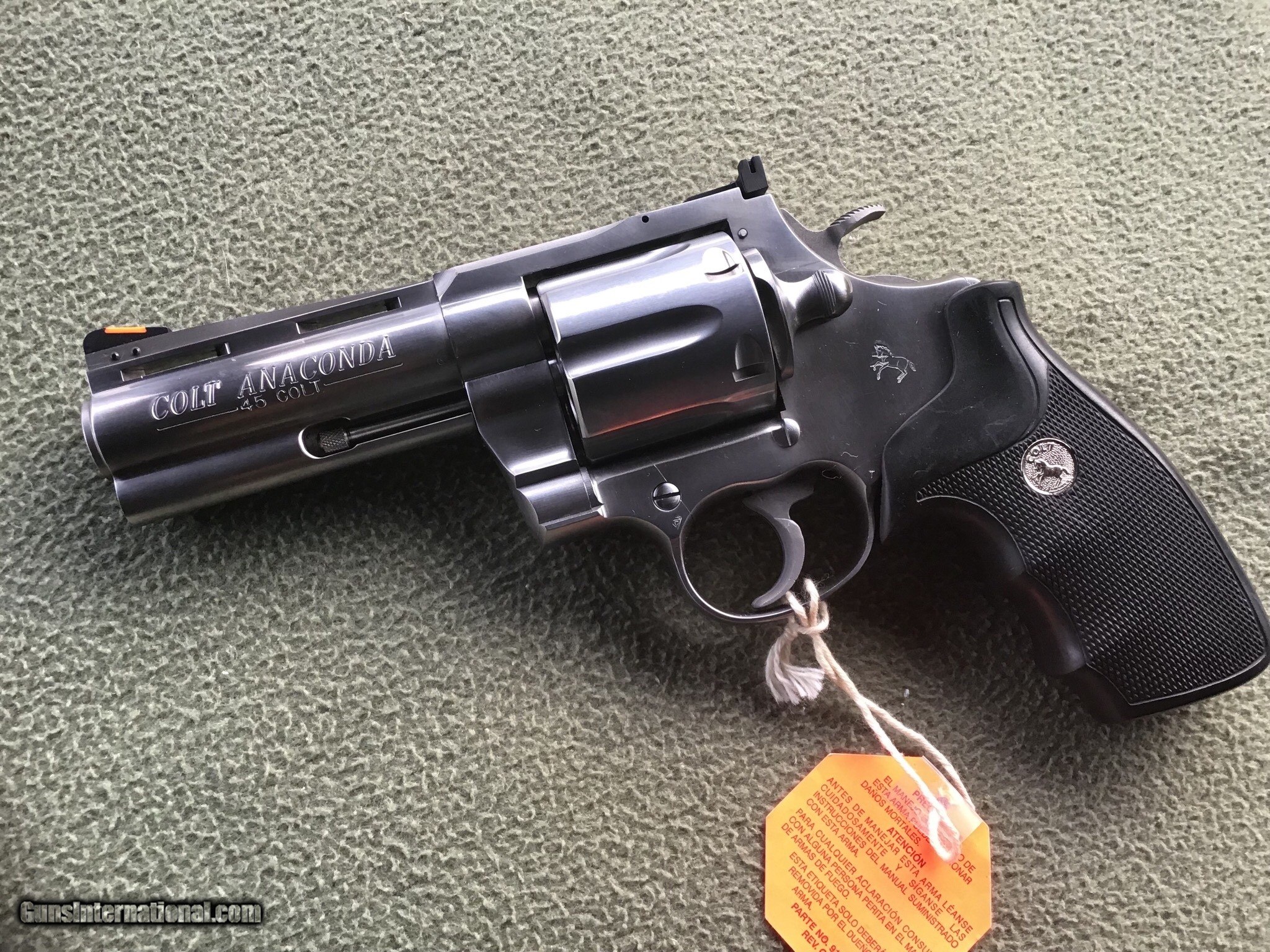Colt Anaconda 45 Lc In Rare 4 Barrel Only Appx 100 Of These Were