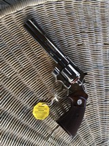 COLT PYTHON 357 MAGNUM, 6" BRIGHT NICKEL, MFG. 1977, NEW UNFIRED, UNTURNED 100% COND. IN THE BOX - 3 of 8