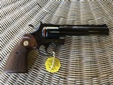 COLT PYTHON 357 MAGNUM 6" BLUE, MFG. 1980, NEW UNFIRED, 100% COND. IN THE BOX - 3 of 8