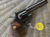 COLT PYTHON 357 MAGNUM 6" BLUE, MFG. 1980, NEW UNFIRED, 100% COND. IN THE BOX - 4 of 8