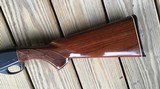 REMINGTON 1100 LT. 20 GA., 28" INVECTOR, HIGH GLOSS WALNUT WITH WHITE DIAMOND, NEW UNFIRED, 100% COND. IN THE GREEN BOX - 9 of 13