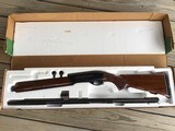 REMINGTON 1100 LT. 20 GA., 28" INVECTOR, HIGH GLOSS WALNUT WITH WHITE DIAMOND, NEW UNFIRED, 100% COND. IN THE GREEN BOX - 1 of 13