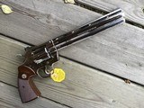 COLT PYTHON 357 MAGNUM 8" BRIGHT NICKEL, MFG. 1981 NEW UNFIRED, 100% COND. IN THE BOX - 6 of 7