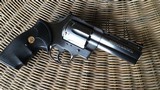 COLT ANACONDA 44 MAGNUM, 4” STAINLESS, NEW UNFIRED, 100% COND. IN THE BLUE BOX WITH PICTURE BOX SLEEVE - 3 of 4