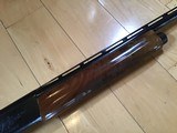 REMINGTON 1100 LEFT HAND 20 GA,,DELUXE PLUS WALNUT, LOTS OF BURL & FIGURE KILLER WOOD
COMES WITH CHOICE OF 26” SKEET OR 26” IMP. CYL OR 28” MOD. VR - 7 of 8