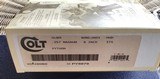 COLT PYTHON 357 MAGNUM, 6" STAINLESS, NEW UNFIRED, UNTURNED, 100% COND. IN THE PLASTIC BOX WITH THE COLT PICTURE BOX AND THE BOX IS LIKE NEW - 10 of 10