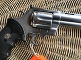 COLT ANACONDA 44 MAGNUM, 8" STAINLESS, NEW UNFIRED, UNTURNED, 100% CONDITION IN THE BLUE BOX WITH COLT PICTURE BOX - 9 of 10