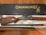 BROWNING A-5 SWEET 16, 28” INVECTOR, NEW UNFIRED IN THE BOX WITH CHOKE TUBES & OWNERS MANUAL - 1 of 5