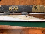 BROWNING B-92, 357 MAG., LIKE NEW IN THE BOX - 1 of 6