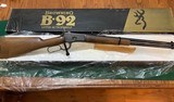 BROWNING B-92, 44 MAGNUM, LIKE NEW IN THE BOX - 1 of 5