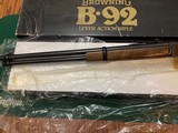 BROWNING B-92, 44 MAGNUM, LIKE NEW IN THE BOX - 2 of 5