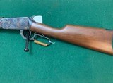 WINCHESTER 94, 357 MAGNUM CAL., CASE COLORED RECEIVER, 20” HEX BARREL, CRESCENT BUTT PLATE, TANG SAFETY, 99% COND. - 5 of 5