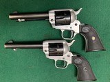 COLT FRONTIER SCOUT 22 LR., PAIR, DUTONE FINISH, MFG. 1959, 95% COND. - 3 of 5