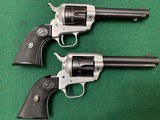COLT FRONTIER SCOUT 22 LR., PAIR, DUTONE FINISH, MFG. 1959, 95% COND. - 2 of 5