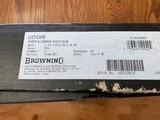 BROWNING CITORI 20 GA. 725 FIELD, 28” BARRELS, 3” CHAMBER, NEW IN BOX - 6 of 6