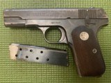 COLT 1903, 32 AUTO, SERIAL # 4481497, ORIGINAL MAG., MECHANICALLY FINE - 4 of 4