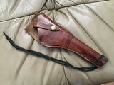 LEATHER HOLSTER FITS COLT WOODSMAN - 1 of 2