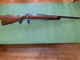 REMINGTON 700 BDL, 6MM, SERIAL # A, 97% COND. STOCK HAS A FEW HANDLING MARKS - 1 of 5