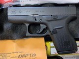 GLOCK 42, 380 CAL. NEW UNFIRED IN THE BOX - 2 of 4