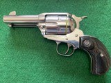 RUGER VAQUERO 45 ACP., HIGH GLOSS, STAINLESS, BIRDS HEAD GRIP FRAME, LIKE NEW IN THE BOX - 3 of 5