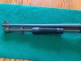 MOSSBERG 590, 12 GA. RIOT/HOME DEFENSE, 20” BARREL CHOKED CYLINDER, WITH GHOST RING SIGHTS, 3” CHAMBER, EXC. COND. - 2 of 6