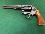 SMITH & WESSON 48-3, 22 MAGNUM, 6 “ BLUE, LKE NEW IN THE BOX WITH OWNERS MANUAL, ETC. - 2 of 5