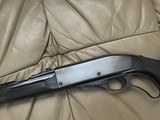 REMINGTON NYLON 76 LEVER ACTION “RARE BLACK STOCK WITH BLUE RECEIVER” EXC. COND. - 7 of 8