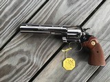 COLT DIAMONBACK 22LR., 6” BRIGHT NICKEL, NEW UNFIRED, NO TURN LINE, 100% COND. IN THE BOX - 2 of 6