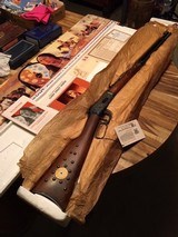 WINCHESTER 94 “CRAZY HORSE” 38-55 CAL. 24” BARREL, NEW UNFIRED 100% COND. IN THE BOX WITH OWNERS MANUAL, HANG TAG, SLEEVE & SHIPPING CARTON - 1 of 2