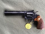 COLT DIAMONDBACK 38 SPC. RARE 6” BLUE, UNFIRED, UNTURNED, IN FACTORY COSMOLINE, IN THE BOX - 2 of 4