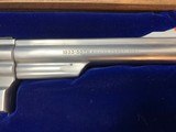 SMITH & WESSON 357 MAGNUM M66-2 “INDIANA STATE POLICE 50TH ANNIVERSARY” NEW UNFIRED IN WOOD PRESENTATION CASE - 6 of 7