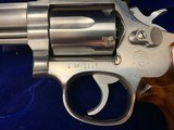 SMITH & WESSON 357 MAGNUM M66-2 “INDIANA STATE POLICE 50TH ANNIVERSARY” NEW UNFIRED IN WOOD PRESENTATION CASE - 5 of 7