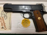 COLT ACE 22 LR. 5” BARREL, MFG. 1979, NEW UNFIRED, 100% COND. IN THE BOX WITH OWNERS MANUAL, HANG TAG, ETC. - 2 of 4