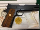 COLT ACE 22 LR. 5” BARREL, MFG. 1979, NEW UNFIRED, 100% COND. IN THE BOX WITH OWNERS MANUAL, HANG TAG, ETC. - 3 of 4