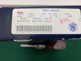 SMITH & WESSON 686, 357 MAGNUM, “ CONSERVATION NATURAL RESOURCES 75 YEARS 1911 TO 1986” ONE OF 100, NEW IN THE BOX - 5 of 5
