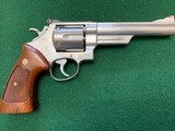SMITH & WESSON 629 NO DASH, 6” STAINLESS, 44 MAGNUM NEW UNFIRED 100% COND. NEW IN THE BOX - 2 of 5