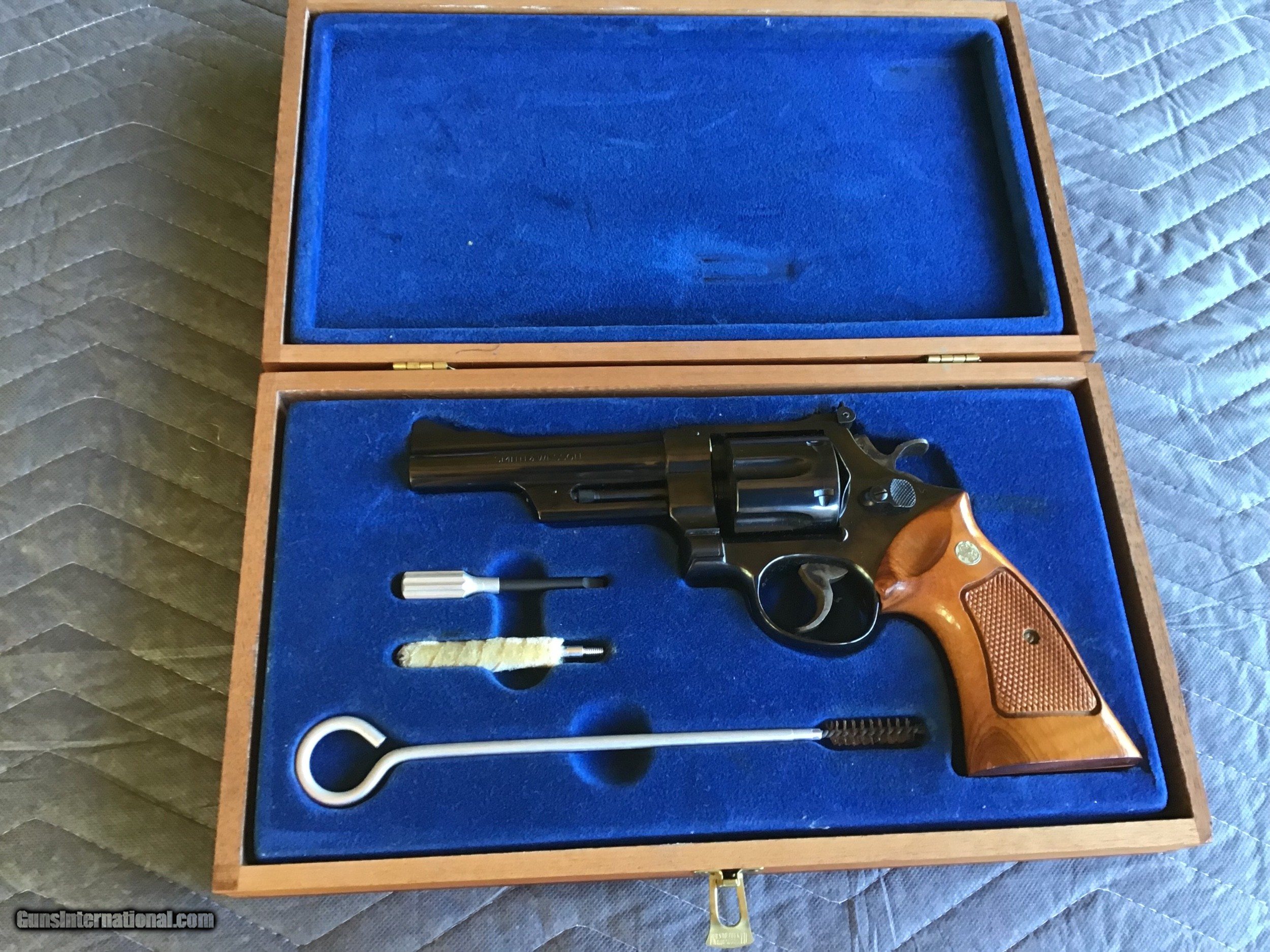 SMITH & WESSON 27-2, (RARE 5”) NEW IN THE S&W PRESENTATION CASE WITH  CLEANING TOOLS