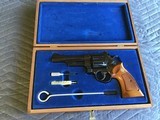 SMITH & WESSON 27-2, (RARE 5”) NEW IN THE S&W PRESENTATION CASE WITH CLEANING TOOLS - 1 of 5